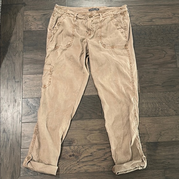 Level 99 Pants - Level 99 Linen Blend Pants Sz 29